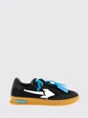 Off-white Black Polyester Athletic Sneakers In Multi