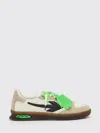 Off-white End Of Play Suede Overlay Sneakers In Yellow