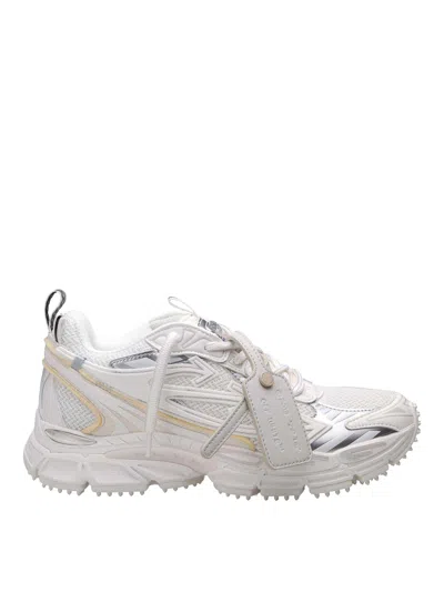Off-white Sneakers Out Of Office Mesh And Leather White