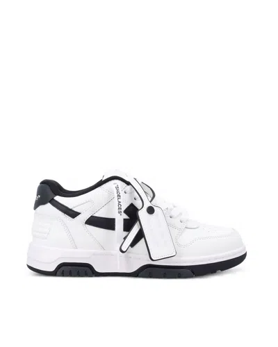 Off-white Iconic Low Top Sneaker Rubber Sole In White