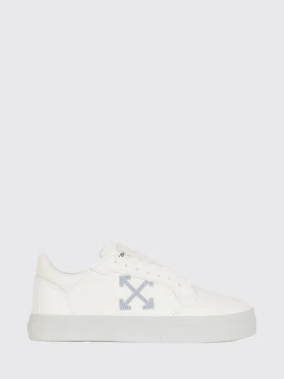 Off-white Sneakers Woman Color Sky Blue