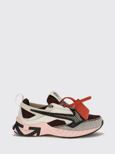 Off-white Sneakers Woman Color Beige In Multi