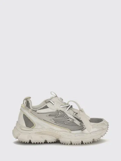 Off-white Sneakers Woman Color Beige In Multi