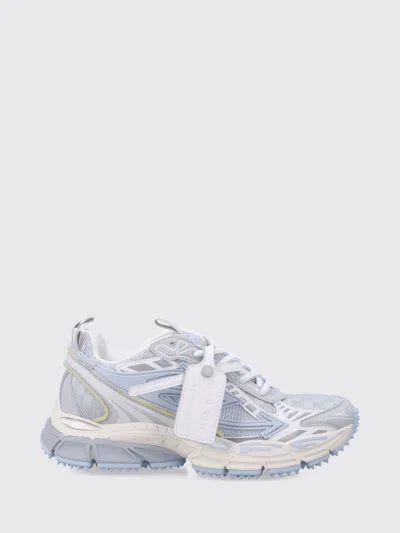 Off-white Sneakers Woman Color Cream In Blue