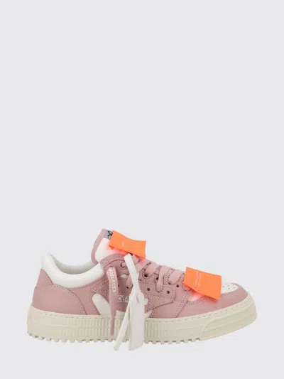 Off-white Sneakers Woman In Pink