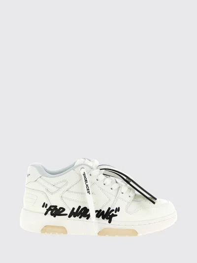 Off-white Sneakers Woman Color White In Multi