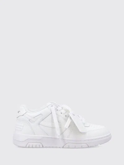 Off-white Sneakers Woman Color White In Orange