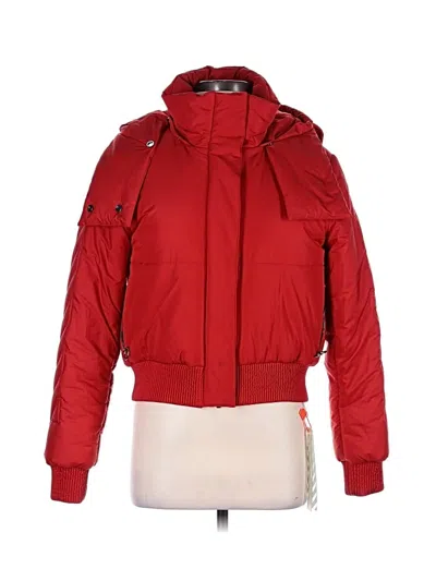 Pre-owned Off-white Snow Jacket In Red