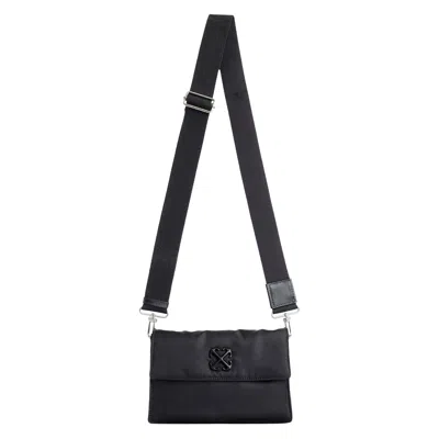 Pre-owned Off-white Soft Jitney 1.4 Messenger Bag 'black/white' | Men's Size Onesize