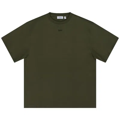 Pre-owned Off-white Solid Arrow T-shirt 'winter Moss' | Green | Men's Size Xs