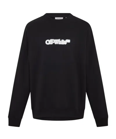 Off-white Solid Color Versatile Fashion Hoodie In Black