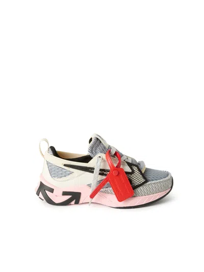 Off-white Space Memo Sneakers In Beige/black