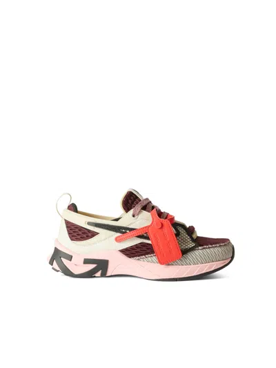 Off-white Space Memo Sneakers In Beige/dk Pink