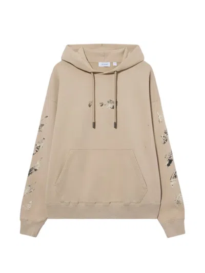 Off-white Off White Spices Arrow Skate Hoodie In Neutral