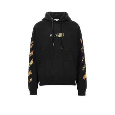 Off-white 'spices Arrow Skate' Hoodie In Black