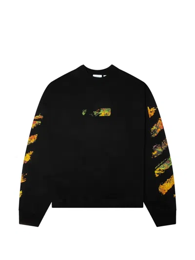 Off-white Spices Arrow Sweatshirt In Black