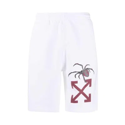 Pre-owned Off-white Spider Arachno Shorts 'white' | Men's Size Xxl