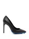 Off-white Spike Pumps In Black