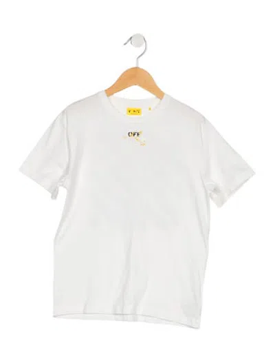 Pre-owned Off-white Kids' Splat Logo In White
