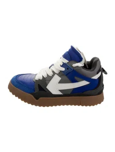 Pre-owned Off-white Sponge Chunky Sneakers In Blue