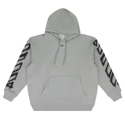 Pre-owned Off-white Spray Can Arrow Hoodie 'grey' | Men's Size S