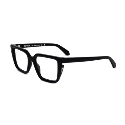 Off-white Square Full Rim Eyeglasses In Black