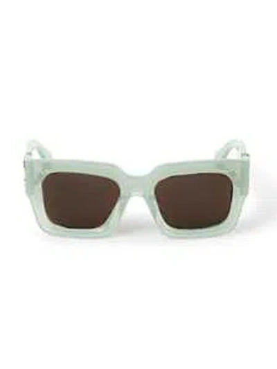 Off-white Mystic Sunglasses With 145mm Temple Size In Metallic