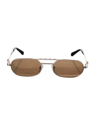Pre-owned Off-white Square Tinted Sunglasses