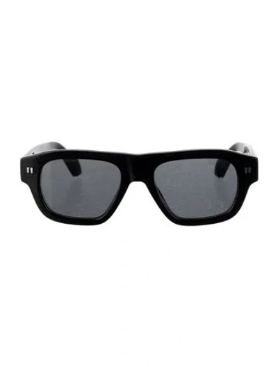 Pre-owned Off-white Square Tinted Sunglasses In Black