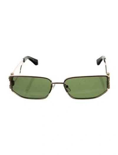 Pre-owned Off-white Square Tinted Sunglasses In Multi