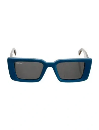 Pre-owned Off-white Square Tinted Sunglasses In Multi