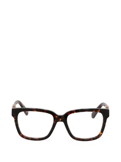 Off-white Square-frame Optical Glasses In Black