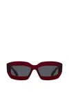 Off-white Square-frame Sunglasses In Red