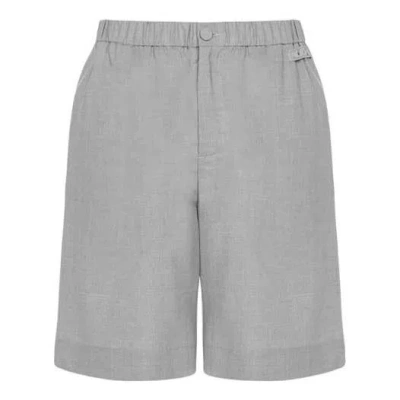 Off-white Ss21 Logo Casual Shorts Version Gray