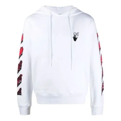 Off-white Ss21 Marker Arrows Stripe Printing Jacket Loose Fit White