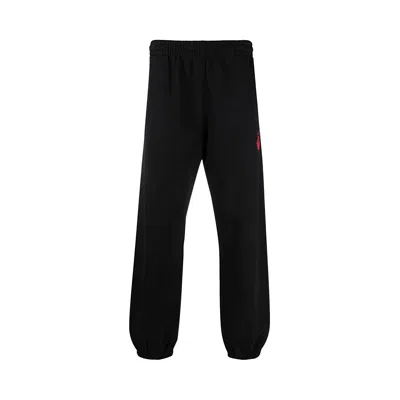 Pre-owned Off-white Starred Arrow Slim Sweatpant 'black/red' | Men's Size Xxl