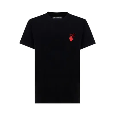 Pre-owned Off-white Starred Arrow Slim Tee 'black/red' | Men's Size Xl