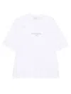 Off-white Statement Cotton Skate T-shirt In White