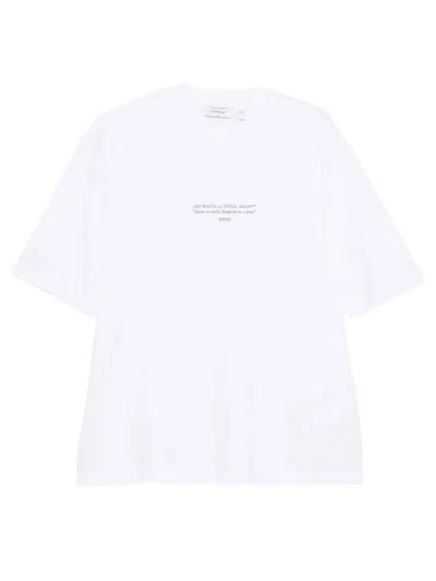 OFF-WHITE OFF-WHITE STATEMENT COTTON SKATE T-SHIRT