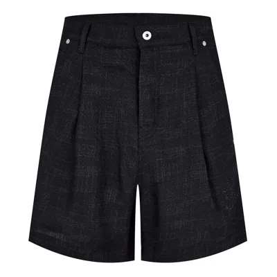 Off-white Straight-leg Shorts In Black