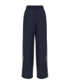 Off-white Stripe Trousers In Blue