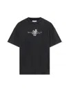 Off-white Stroke Regular T-shirt In Black