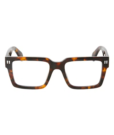 Off-white Style 54 Square Eyeglasses In White