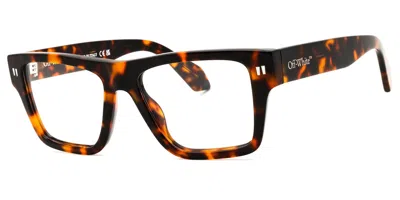 Off-white Style 75 6000 Men's Glasses Tortoiseshell Size 53 - Free Lenses - Blue Light Block Available In Multi