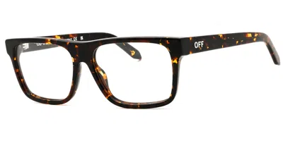 Off-white Style 79 6000 Men's Glasses Tortoiseshell Size 57 - Free Lenses - Blue Light Block Available In Black