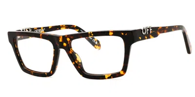Off-white Style 7b 6000 Men's Glasses Tortoiseshell Size 55 - Free Lenses - Blue Light Block Available In Multi