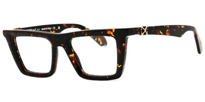 Off-white Style 7s 6000 Men's Glasses Tortoiseshell Size 49 - Free Lenses - Blue Light Block Available In Black