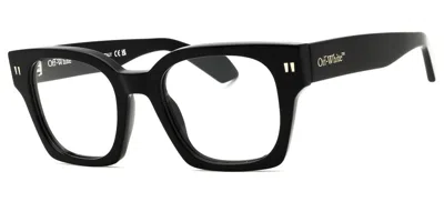 Off-white Style 7u 1000 Men's Glasses Black Size 50 - Free Lenses - Blue Light Block Available