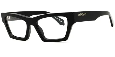 Off-white Style 7x 1000 Women's Glasses Black Size 52 - Free Lenses - Blue Light Block Available