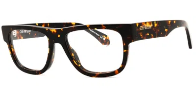 Off-white Style 7z 6000 Men's Glasses Tortoiseshell Size 55 - Free Lenses - Blue Light Block Available In Multi